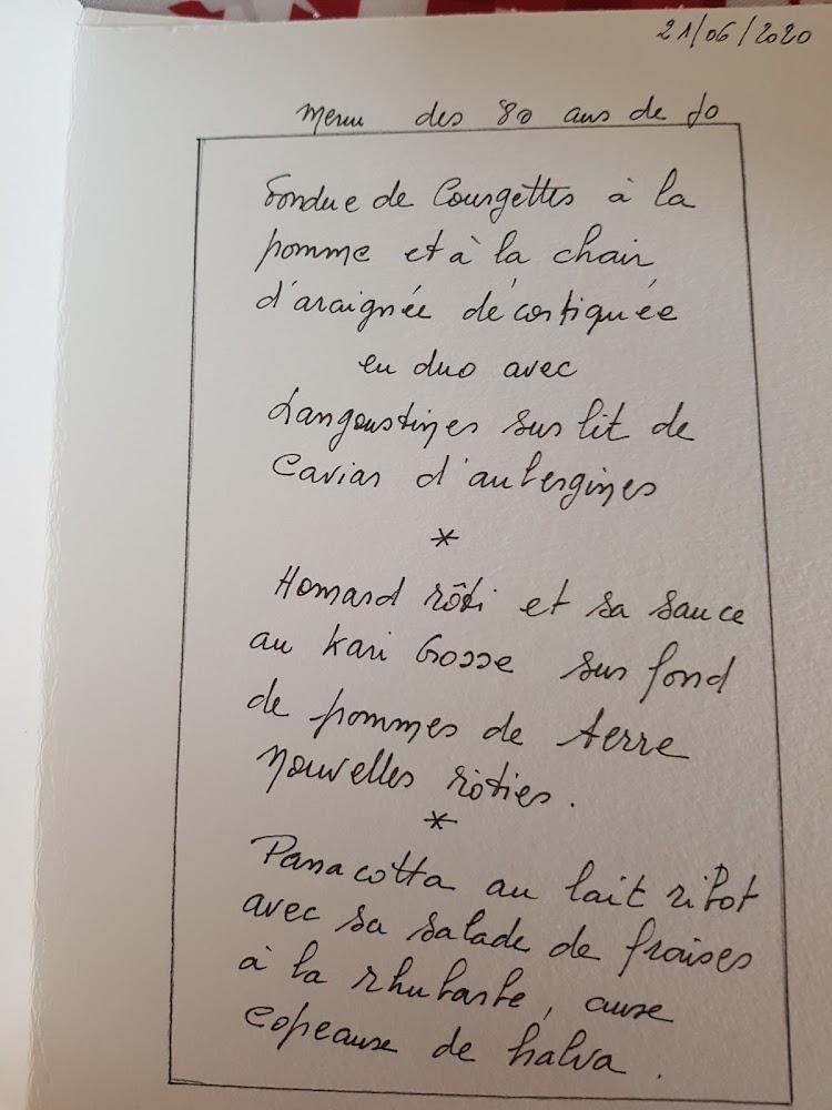 Le Jardin Gourmand - Menu Image 2